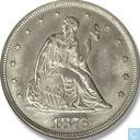 United States 20 cents 1876 (CC)