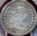 United States ¼ dollar 1796