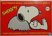 Wrijftransfer-boekje Snoopy