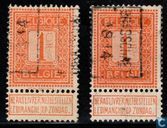 Briefmarken - Belgien - Ziffer