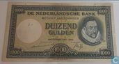 Nederland - 1000 gulden 1945 Willem de Zwijger