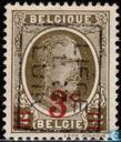 Roi Albert Ier, avec surcharge
