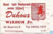 Hotel Café Restaurant annex Slijterij Duhoux