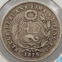 Peru 1 dinero 1875