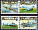 Stamps - Gibraltar - 75 years Spitfire