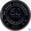 Nicaragua 50 centavos 2022