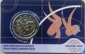 Finnland 2 Euro 2025 (Coincard - Typ 2) "100 Jahr Finnland-Schweden Athletics International"