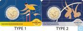 Münzen - Finnland - Finnland 2 Euro 2025 (Coincard - Typ 1) "100 Jahr Finnland-Schweden Athletics International"