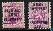 Timbres-poste - Belgique - Lion héraldique