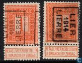Timbres-poste - Belgique - Chiffre