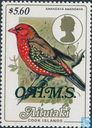 Vögel mit Aufdruck OHMS