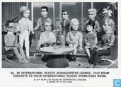 International Rescue headquarters lounge. This room converts to their International Rescue operating rooms.