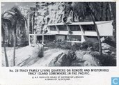 Tracy family living quarters on remote mysterious Tracy Island somewhere in the Pacific.