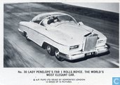 Lady Penelope's FAB 1 rolls royce. The world's most elegant car.