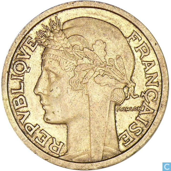 France 2 francs 1934 France  vos pièces sur LastDodo
