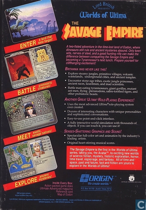 worlds of ultima savage empire soundtrack