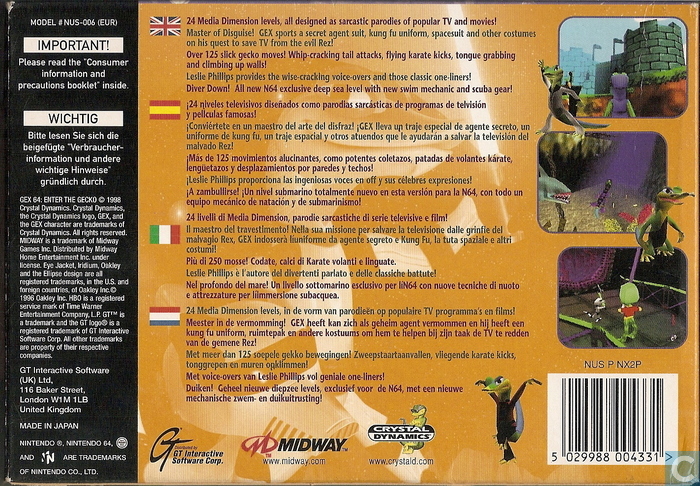 download gex enter the gecko n64 download gex enter the gecko n64