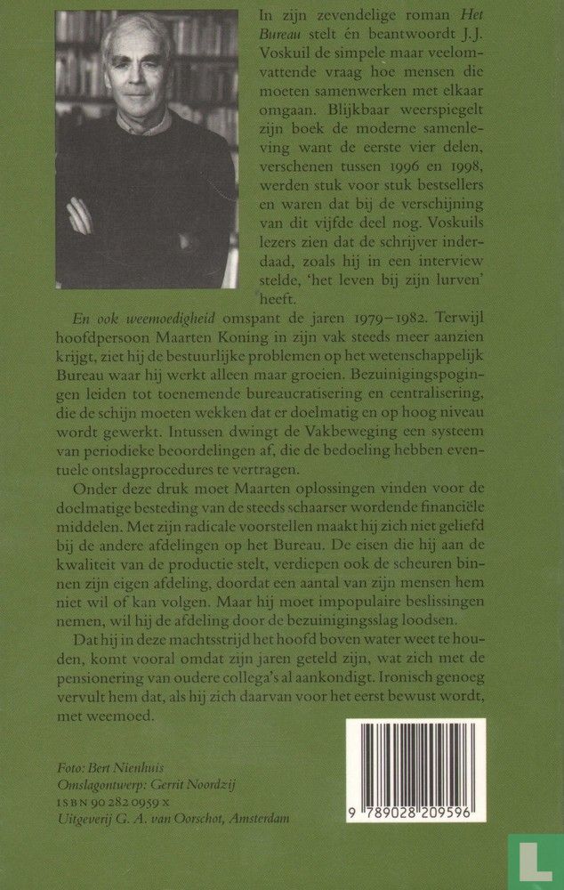En ook weemoedigheid