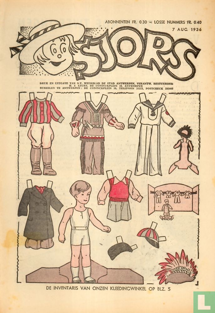 Sjors - 7 augustus 1936