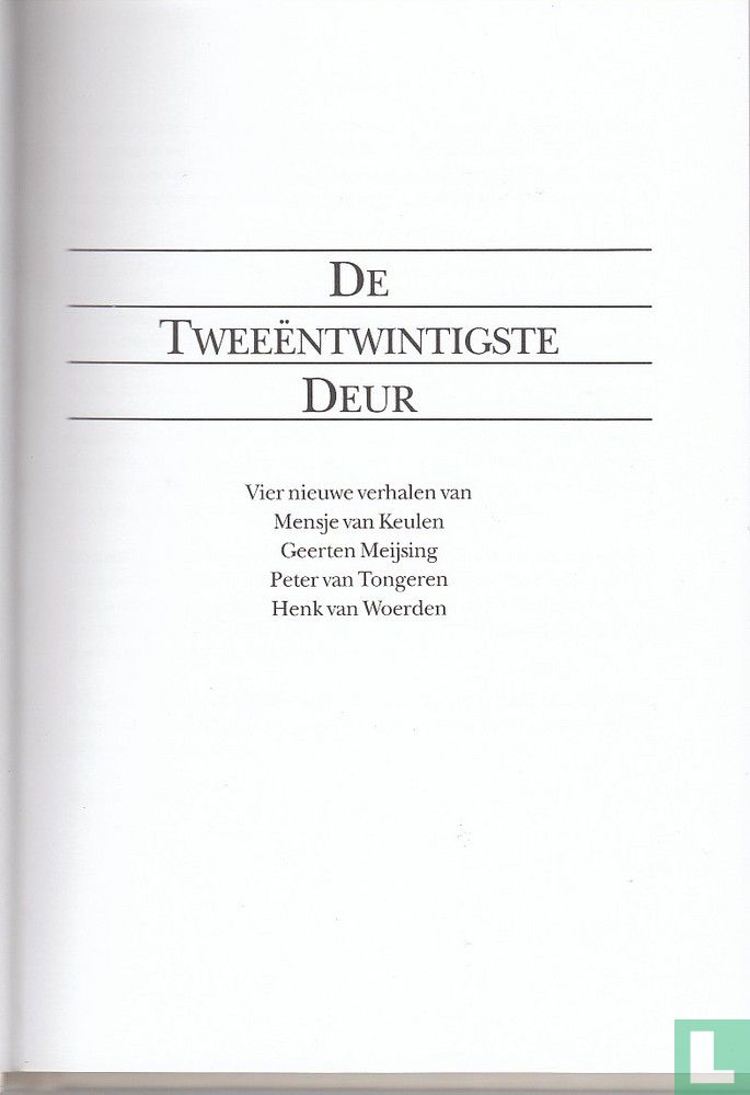 De tweeëntwintigste Deur