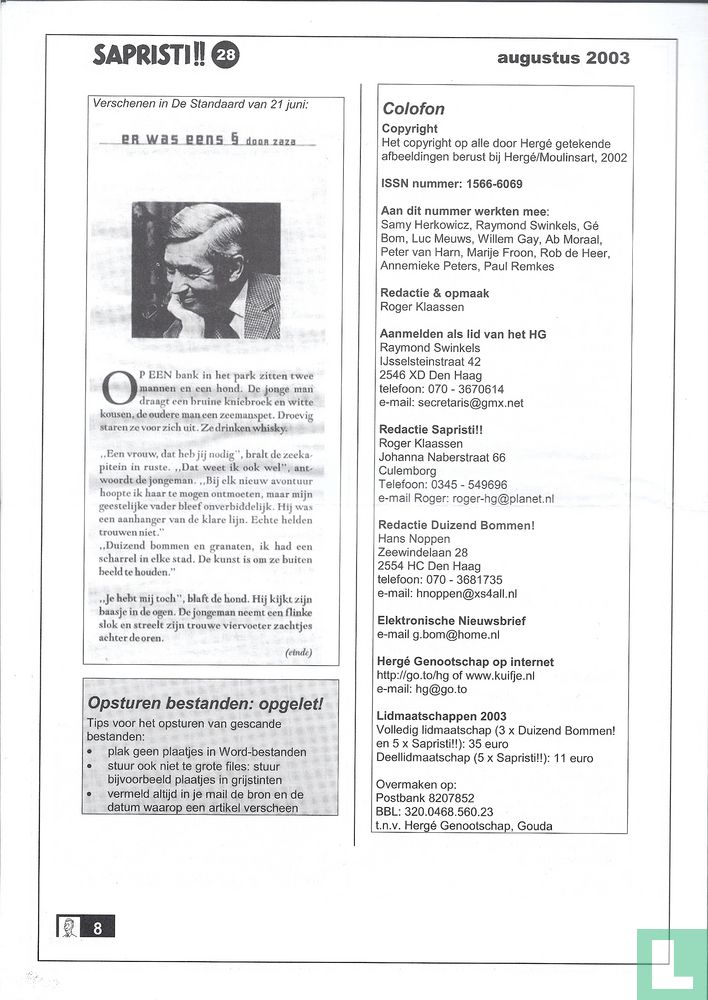 28, augustus 2003