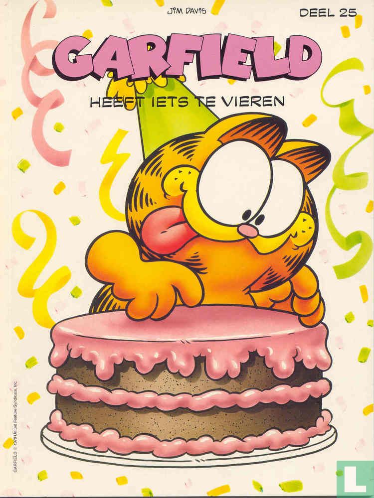 Garfield heeft iets te vieren
