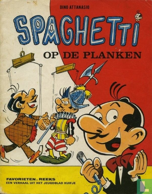 Spaghetti op de planken