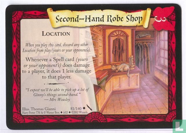 Second-Hand Robe Shop