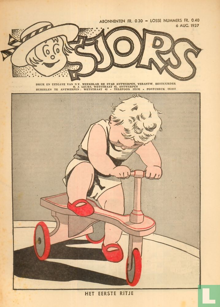 Sjors - 6 augustus 1937