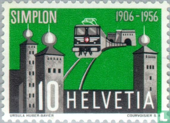Simplontunnel 50 jaar