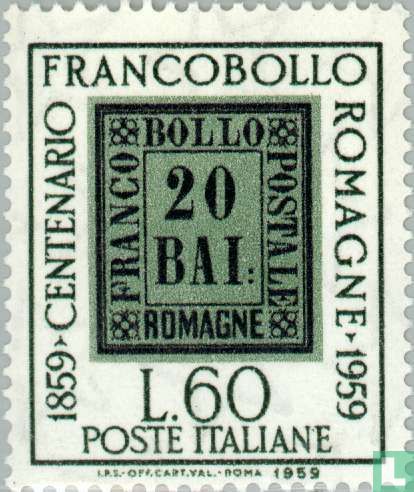 Postzegeljubileum Romagna