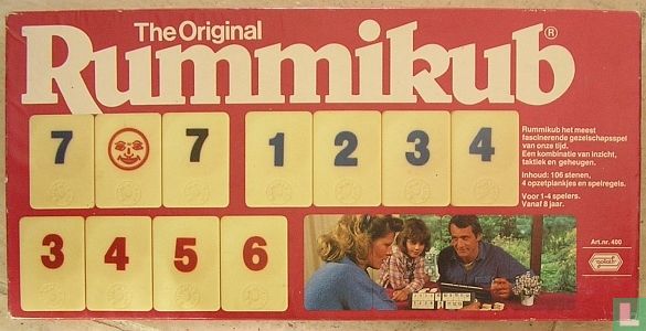 strand smal kaping Rummikub - The original (1985) - Rummikub - LastDodo
