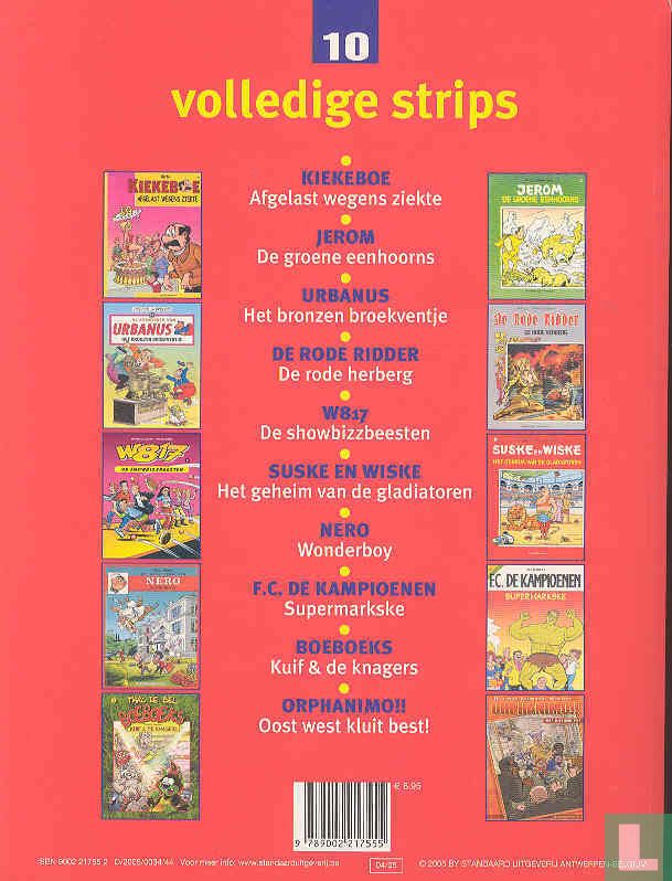 Mega - 10 volledige strips