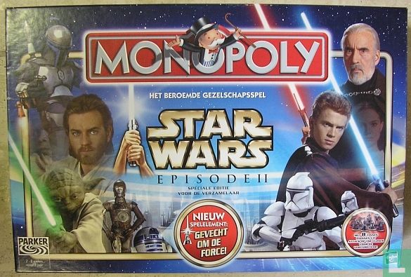 Monopoly Star Wars Episode II Monopoly - LastDodo