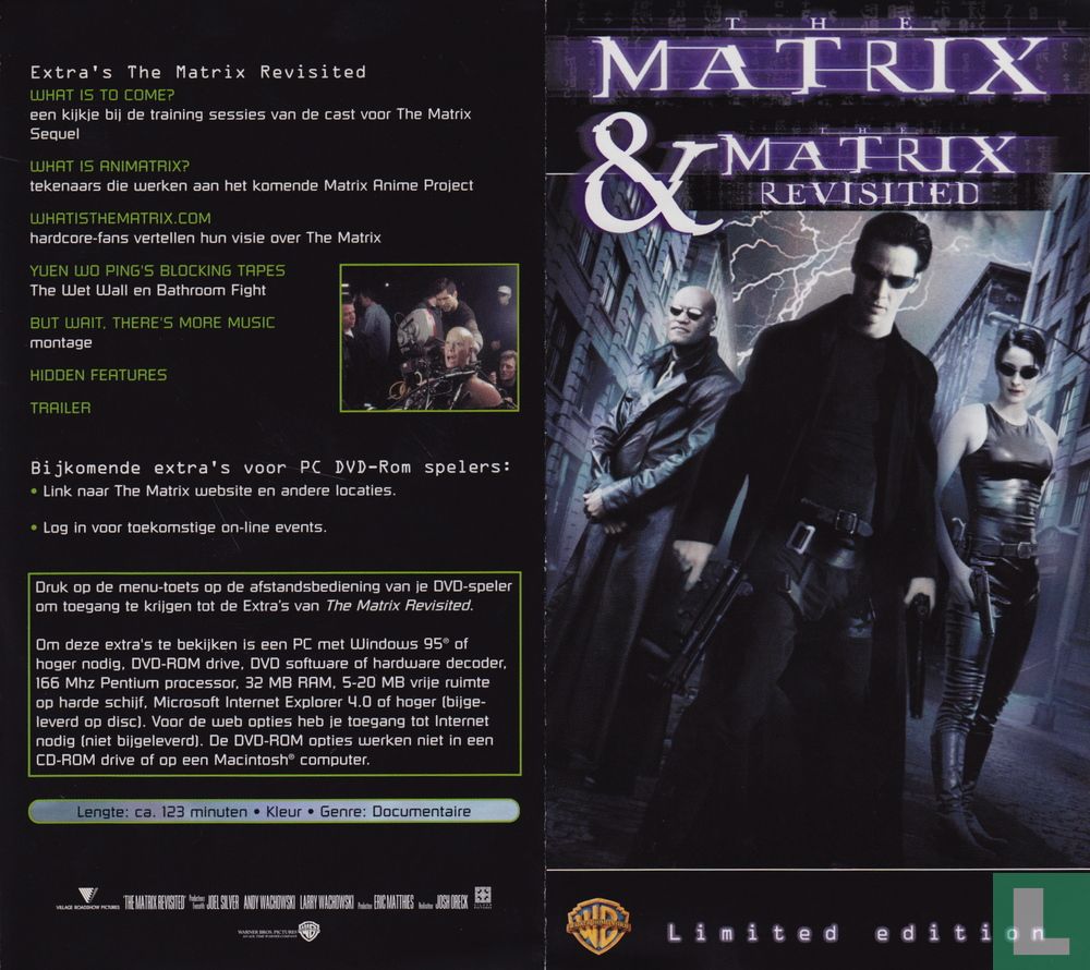 The Matrix + The Matrix Revisited DVD 1 (2001) - DVD - LastDodo