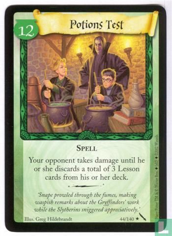 Potions Test