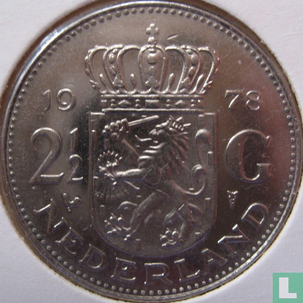 Pays-Bas 2½ gulden 1978