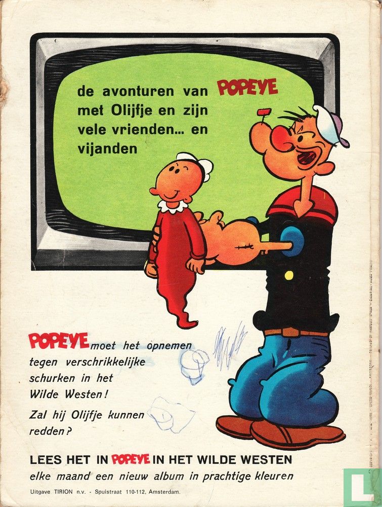 Popeye in het wilde westen
