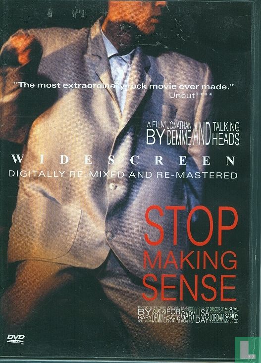 Stop Making Sense