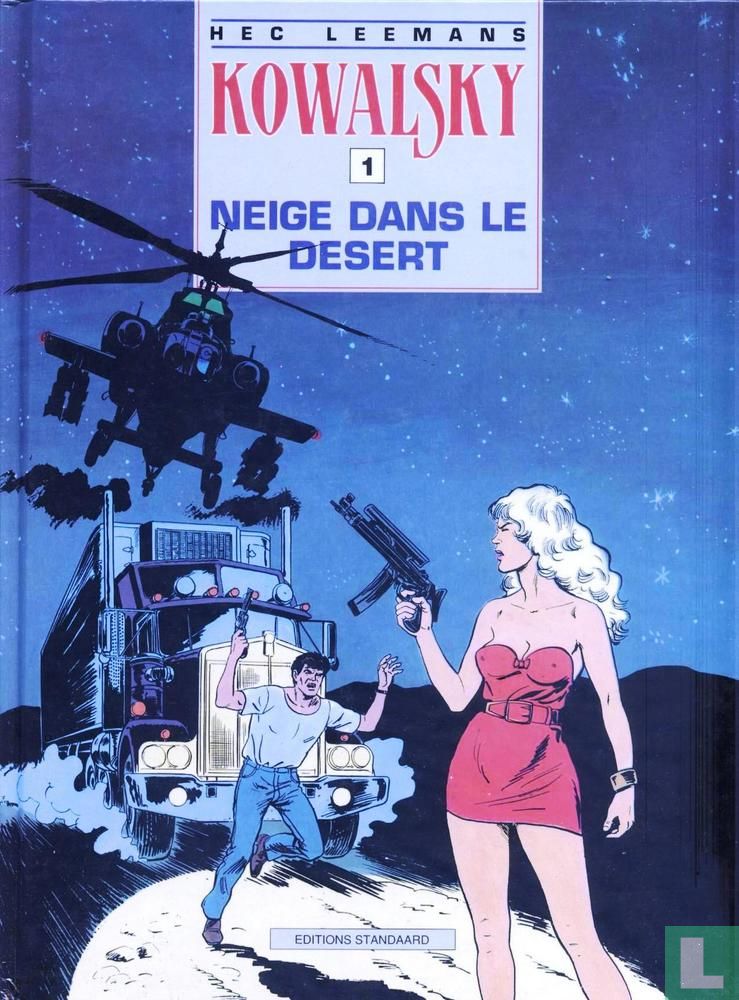 Neige dans le desert