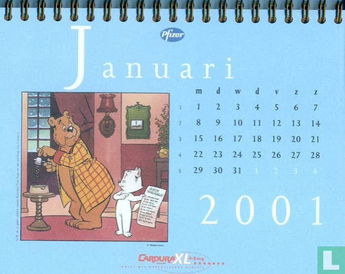 Kalender 2001
