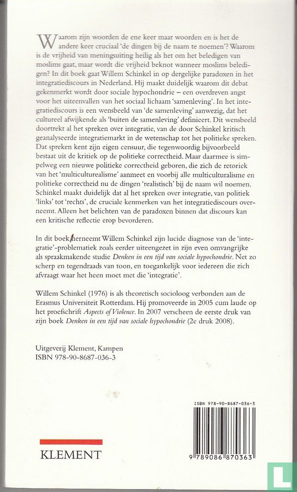 De gedroomde samenleving.