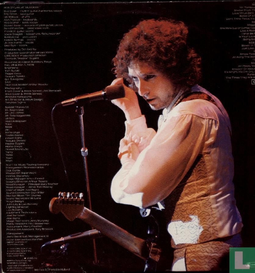 Bob Dylan at Budokan