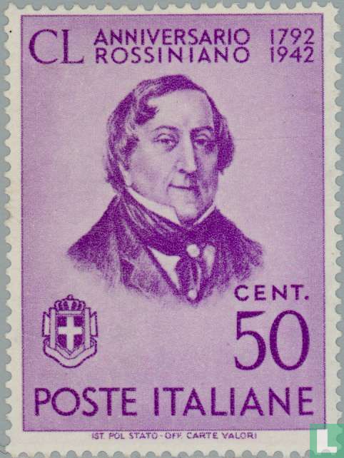 TIMBRES POSTE - Rossini