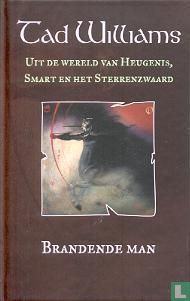 Brandende man