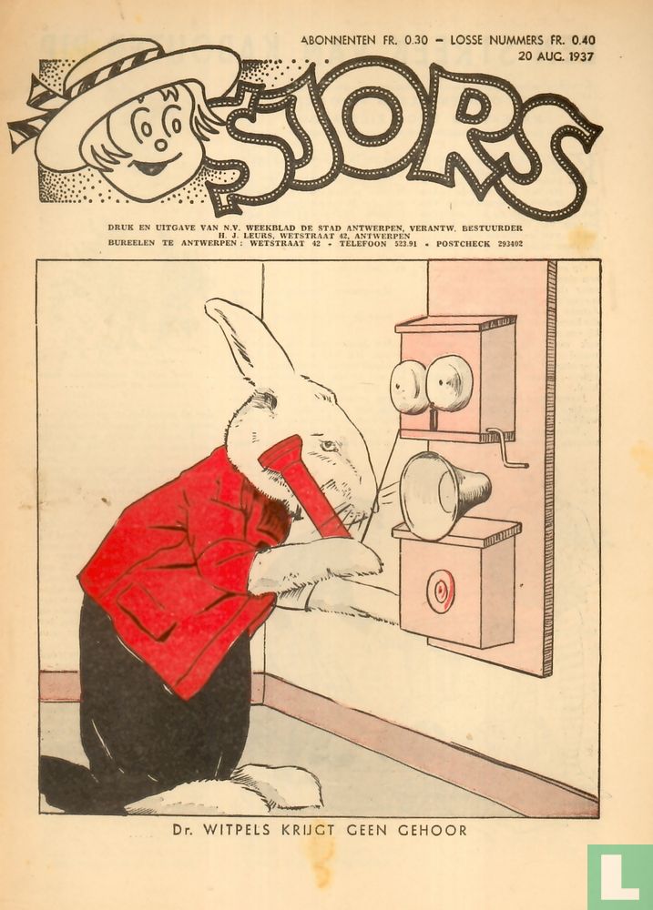Sjors - 20 augustus 1937