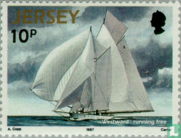 Goélette de course 'Westward'