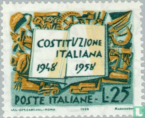 10 years Constitution