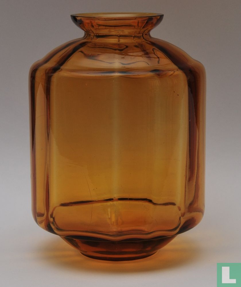 Lampion Vase amber