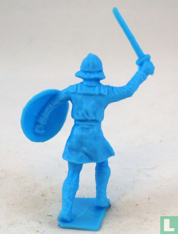 Warrior with sword and shield